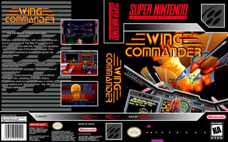 Wing Commander - Super Nintendo | VideoGameX