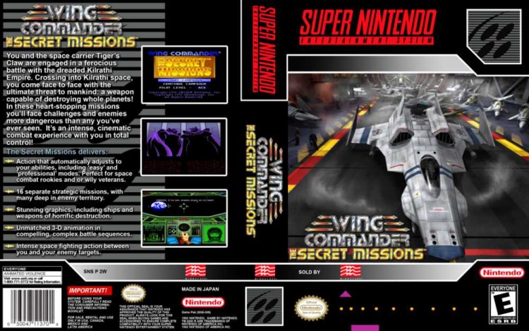 Wing Commander: The Secret Missions - Super Nintendo | VideoGameX