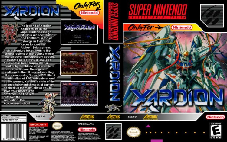 Xardion - Super Nintendo | VideoGameX