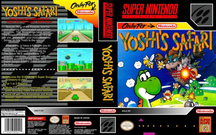 Yoshi's Safari - Super Nintendo | VideoGameX
