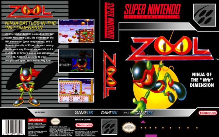 Zool: Ninja of the Nth Dimension - Super Nintendo | VideoGameX