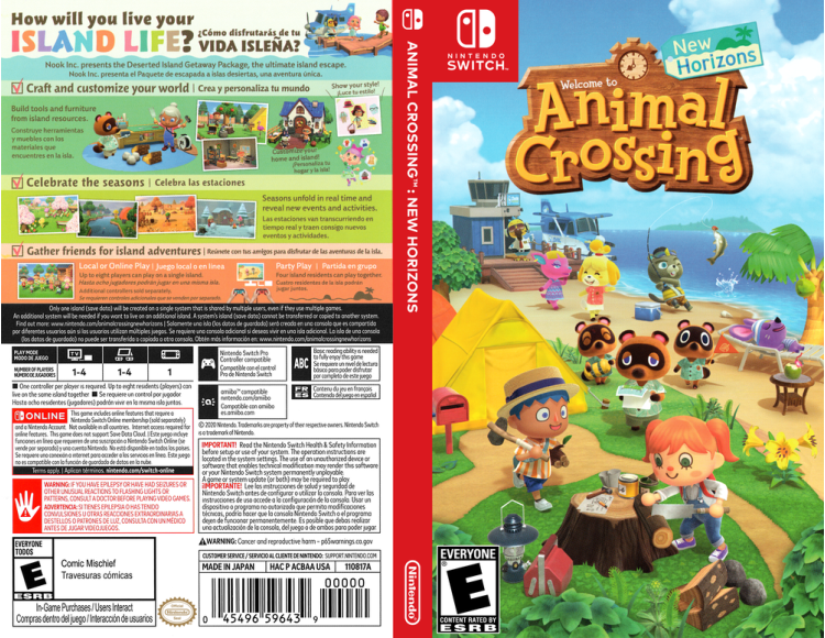 Animal Crossing: New Horizons - Switch | VideoGameX