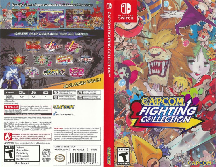 Capcom Fighting Collection - Switch | VideoGameX