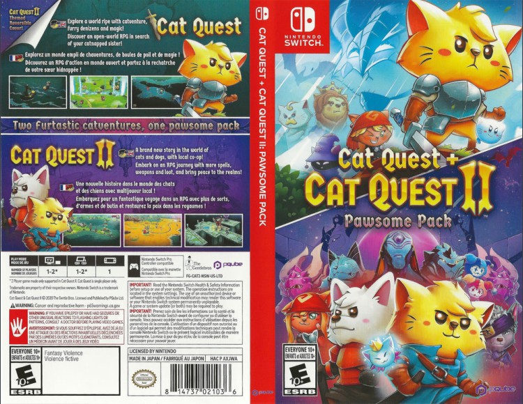 Cat Quest + Cat Quest II: Pawsome Pack - Switch | VideoGameX