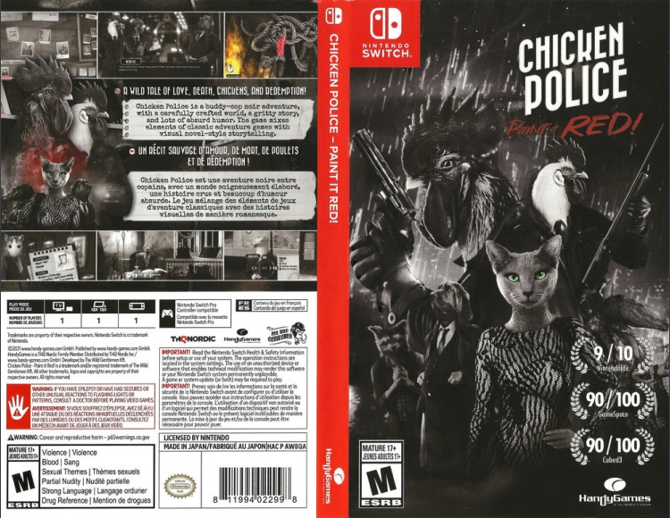 Chicken Police: Paint it RED!