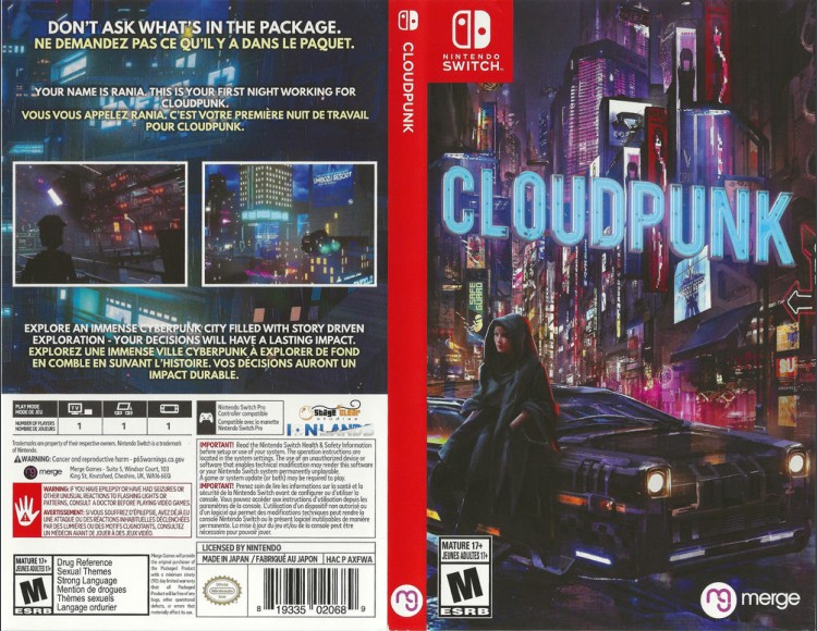 Cloudpunk - Switch | VideoGameX