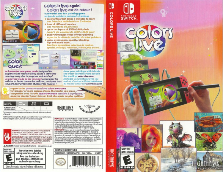 Colors Live [w/ Pen] - Switch | VideoGameX