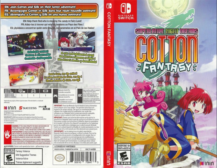 Cotton Fantasy - Switch | VideoGameX