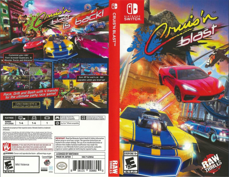 Cruis'n Blast - Switch | VideoGameX