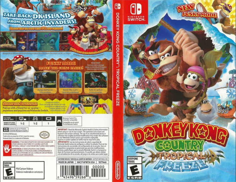 Donkey Kong Country: Tropical Freeze - Switch | VideoGameX