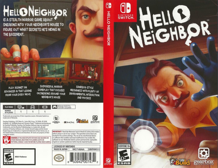 Hello Neighbor - Switch | VideoGameX