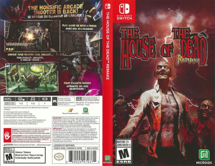 House of the Dead Remake, The - Switch | VideoGameX