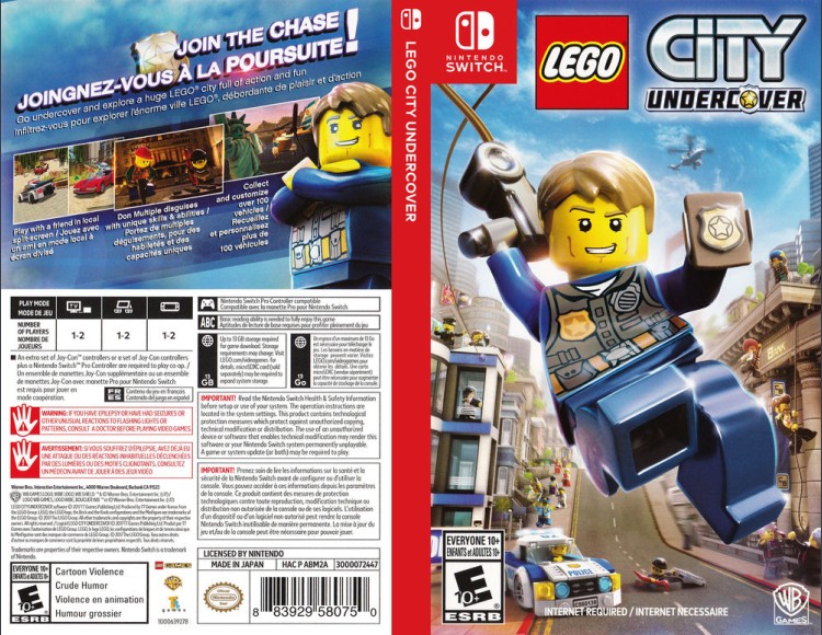LEGO City Undercover - Switch | VideoGameX