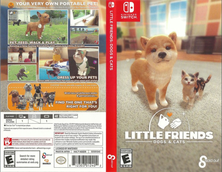 Little Friends: Dogs & Cats - Switch | VideoGameX