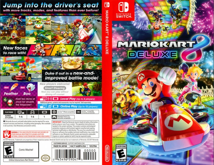 Mario Kart 8 Deluxe - Switch | VideoGameX