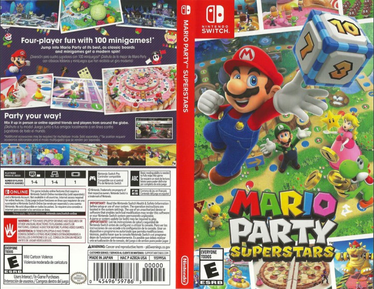 Mario Party Superstars - Switch | VideoGameX