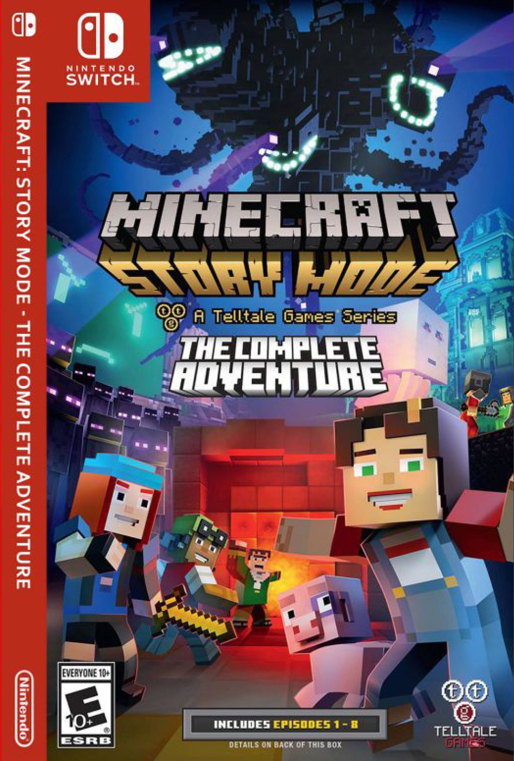 Minecraft: Story Mode The Complete Adventure - Nintendo Switch