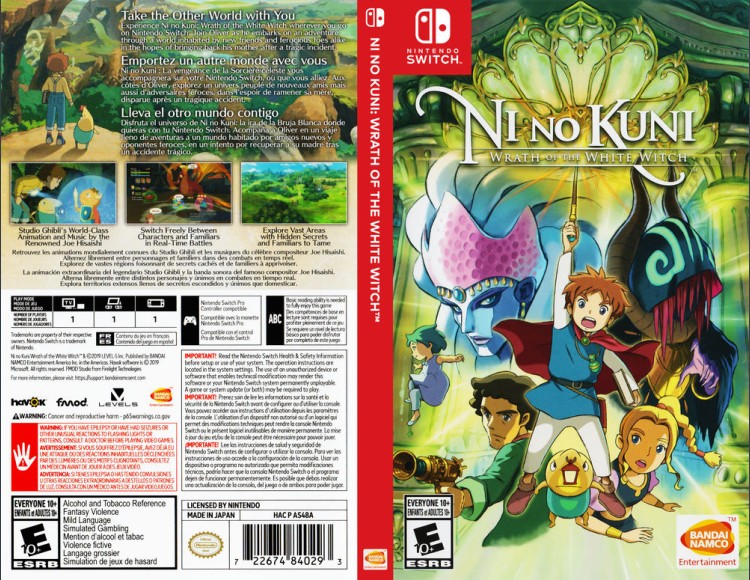 Ni no Kuni: Wrath of the White Witch - Switch | VideoGameX