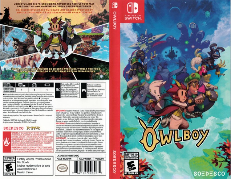 Owlboy - Switch | VideoGameX