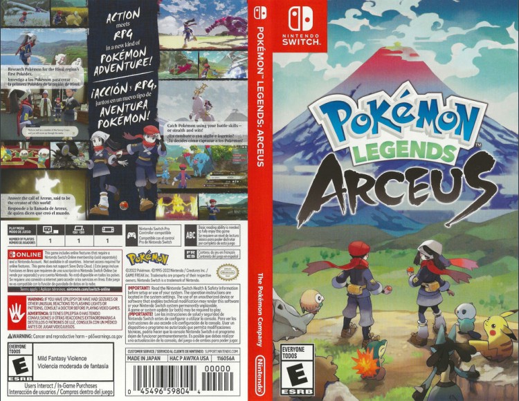 Pokémon Legends: Arceus - Switch | VideoGameX