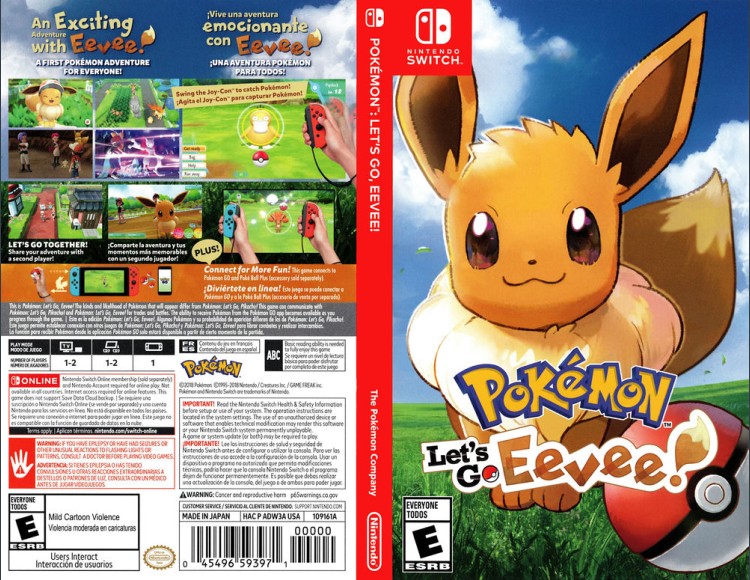 Pokémon: Let's Go, Eevee! - Switch | VideoGameX