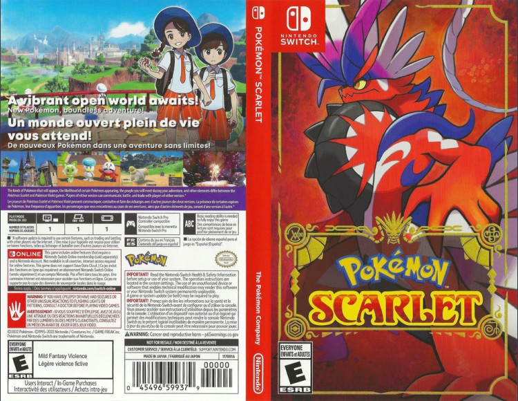 Pokemon Scarlet - Switch | VideoGameX