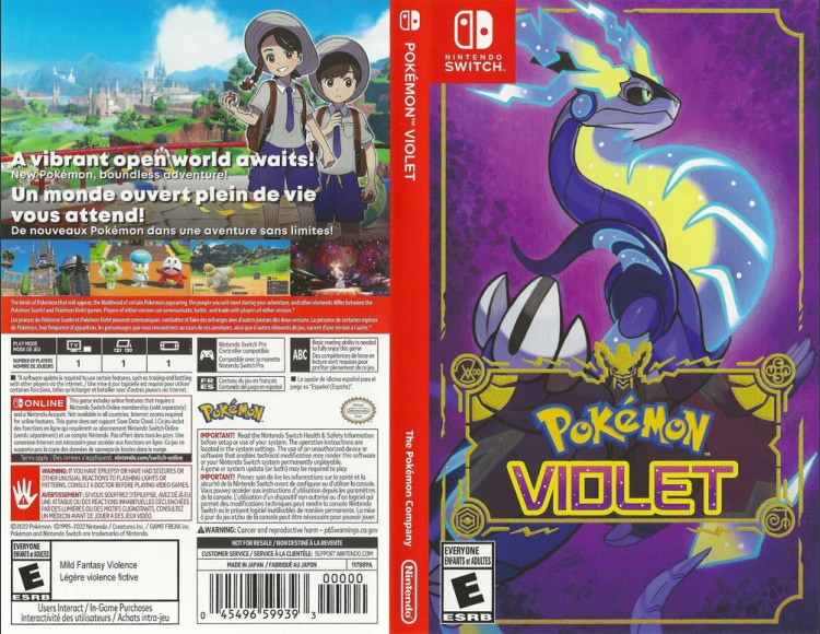 Pokemon Violet - Switch | VideoGameX