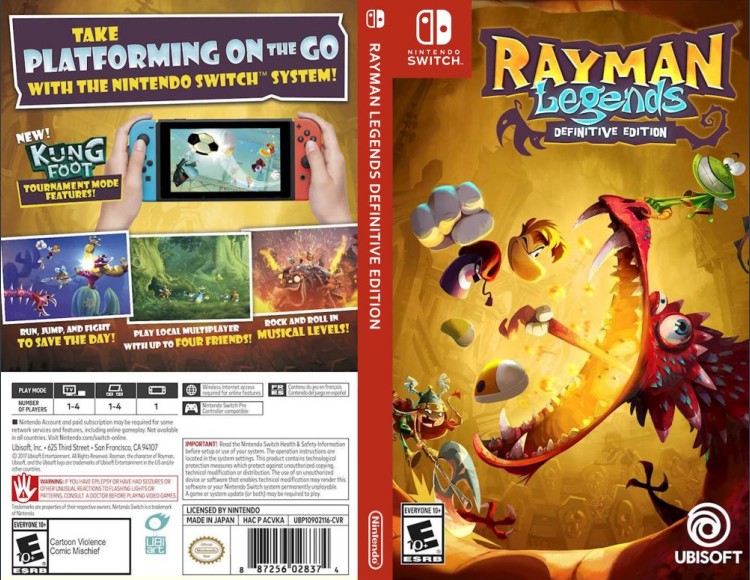 Rayman Legends Definitive Edition