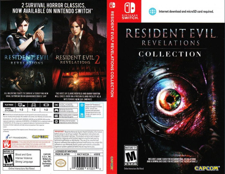 Resident Evil Revelations Collection - Switch | VideoGameX