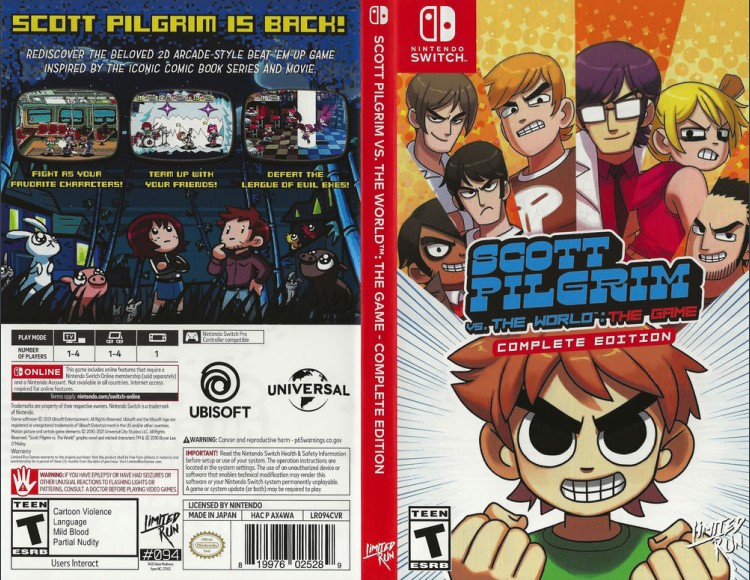 Scott Pilgrim vs. The World: The Game Complete Edition - Switch | VideoGameX