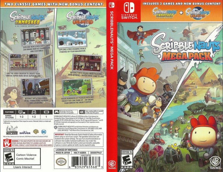 Scribblenauts Mega Pack - Switch | VideoGameX