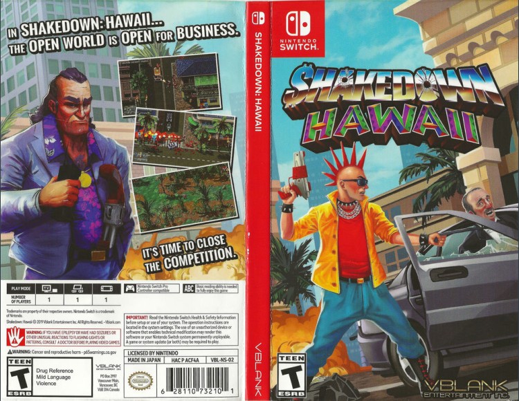 Shakedown: Hawaii - Switch | VideoGameX