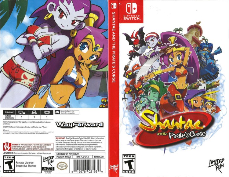 Shantae and the Pirate's Curse - Switch | VideoGameX