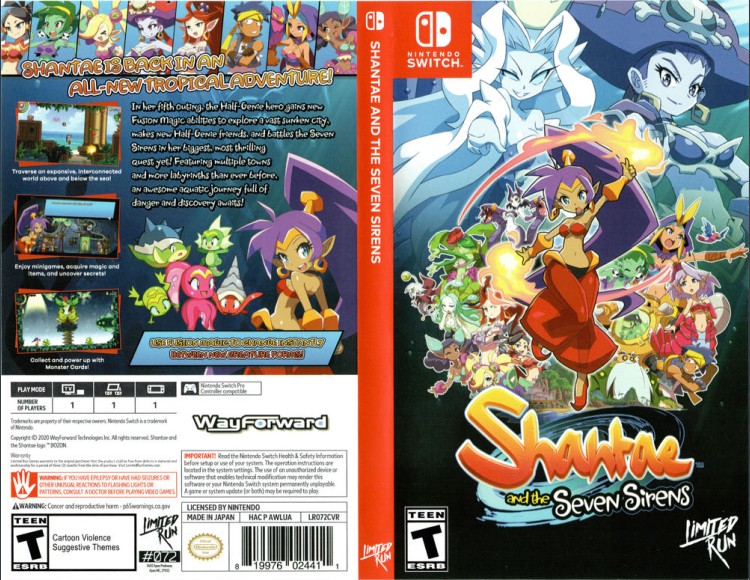 Shantae and the Seven Sirens - Switch | VideoGameX