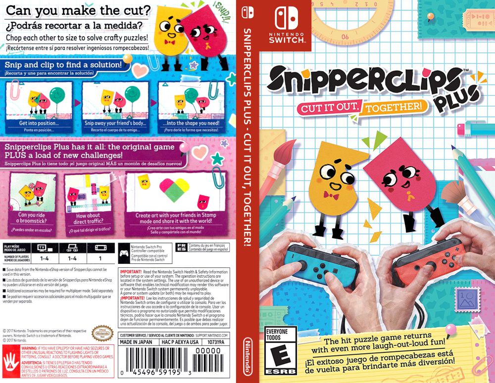 Snipperclips Plus - Cut it out
