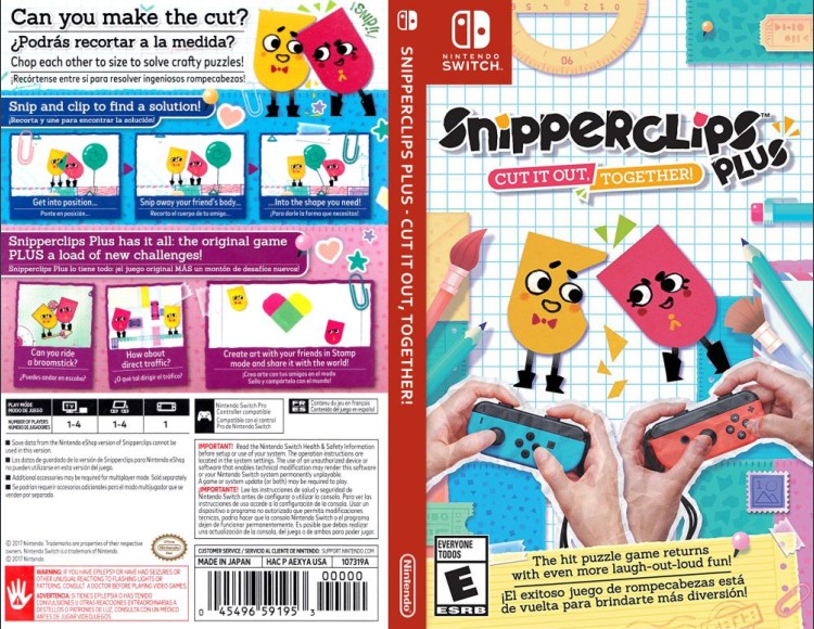Snipperclips Plus - Cut it out, together! - Switch | VideoGameX