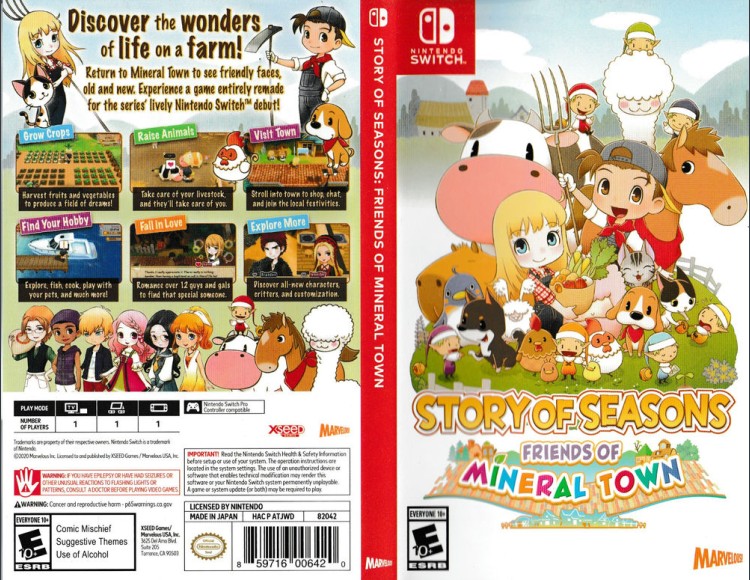 Story of Seasons: Friends of Mineral Town - Switch | VideoGameX