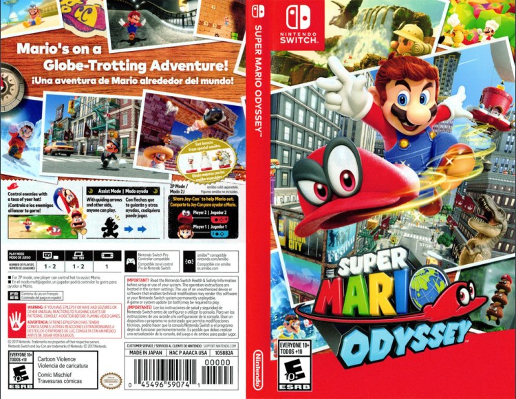 Super Mario Odyssey - Switch | VideoGameX