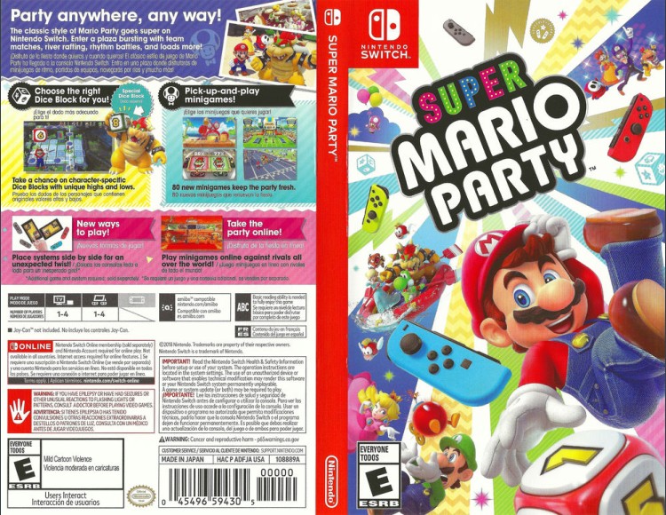 Super Mario Party - Switch | VideoGameX