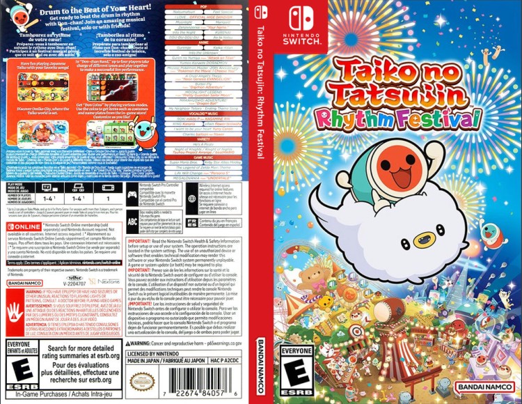 Taiko no Tatsujin: Rhythm Festival - Switch | VideoGameX