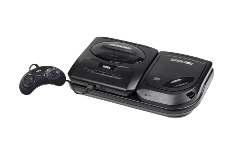 Sega Genesis System: Model 2 w/ Sega CD - Sega Genesis | VideoGameX