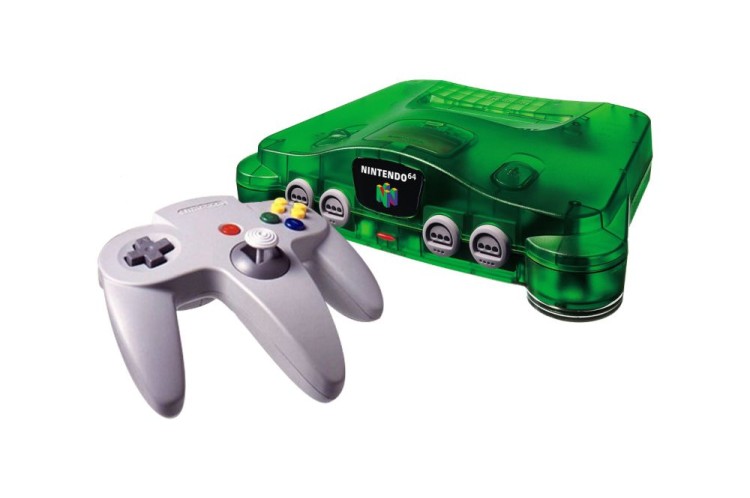 Nintendo 64 System [Transparent Green] - Nintendo 64 | VideoGameX