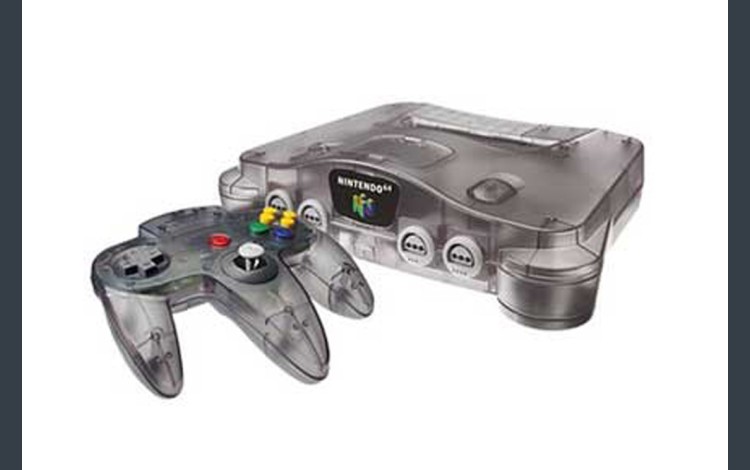 Nintendo 64 System [Transparent Black] - Nintendo 64 | VideoGameX