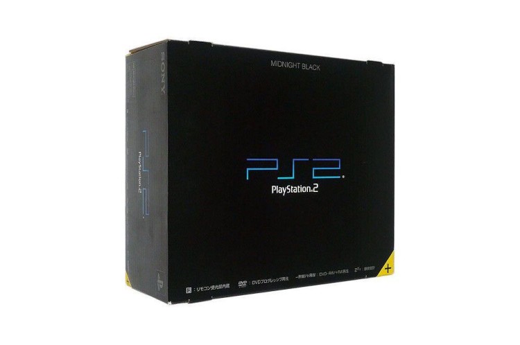 PlayStation 2 System [Midnight Edition] [Japan / 50000 Edition] [Complete] - Systems | VideoGameX