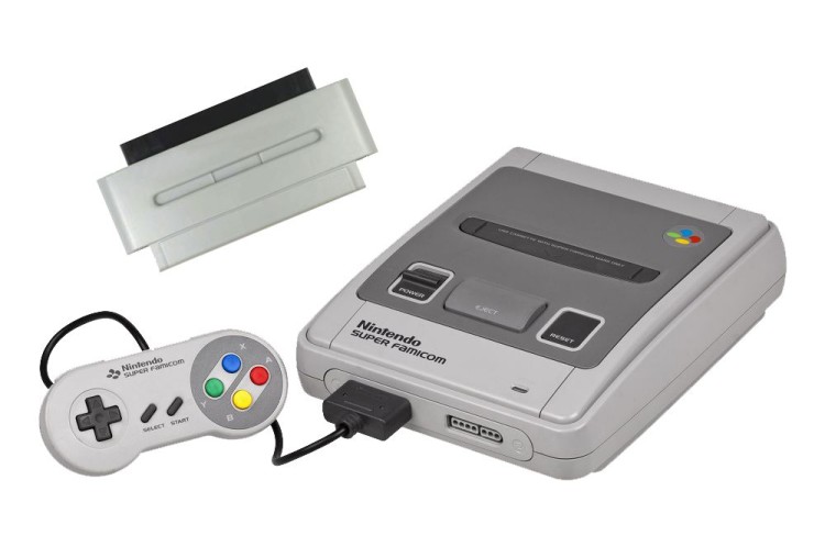 Super Famicom System w/ SNES Converter - Super Nintendo | VideoGameX
