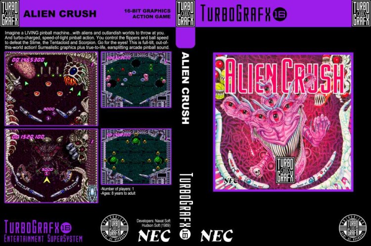 Alien Crush - TurboGrafx 16 | VideoGameX