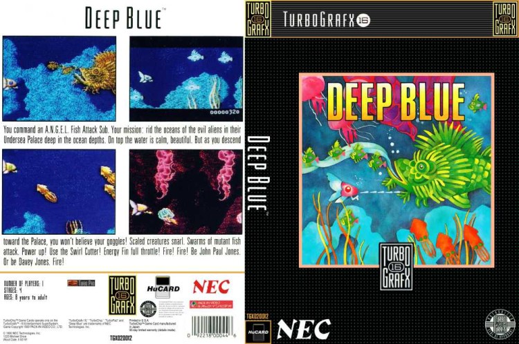 Deep Blue - TurboGrafx 16 | VideoGameX