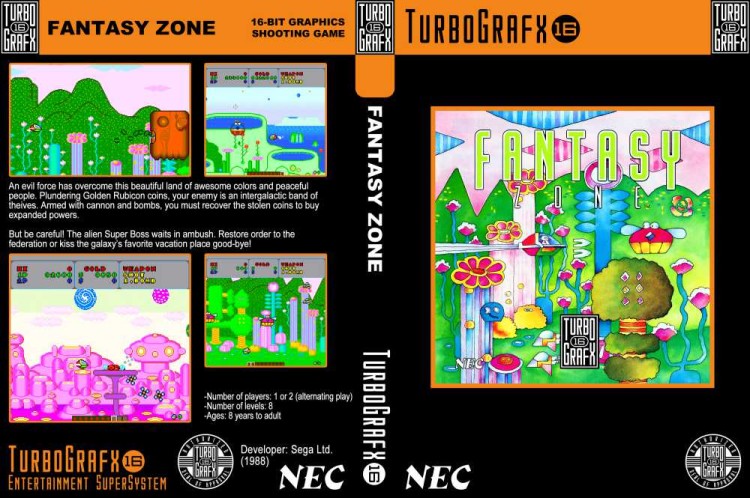 Fantasy Zone - TurboGrafx 16 | VideoGameX