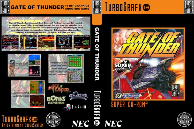 Gate of Thunder 3-in-1 [Super CD-ROM²] - TurboGrafx CD | VideoGameX