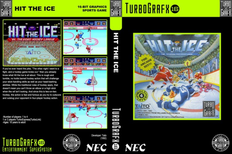 Hit the Ice - TurboGrafx 16 | VideoGameX